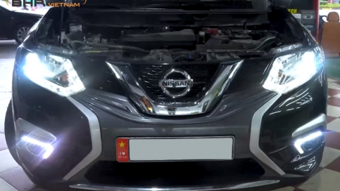 Độ đèn Bi LED Nissan Xtrail | Zestech A11